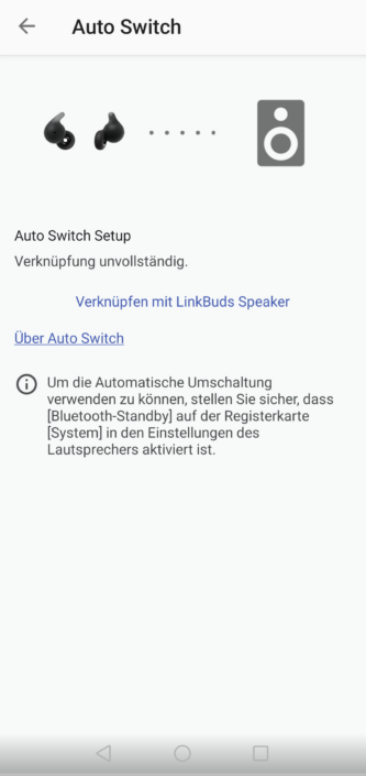 Sony LinkBuds Open Screenshot