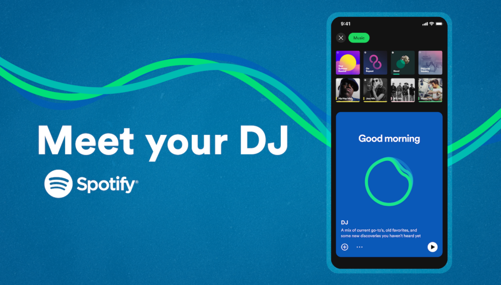 Der KI-DJ von Spotify ist nur eine von vielen neuen Funktionen. 