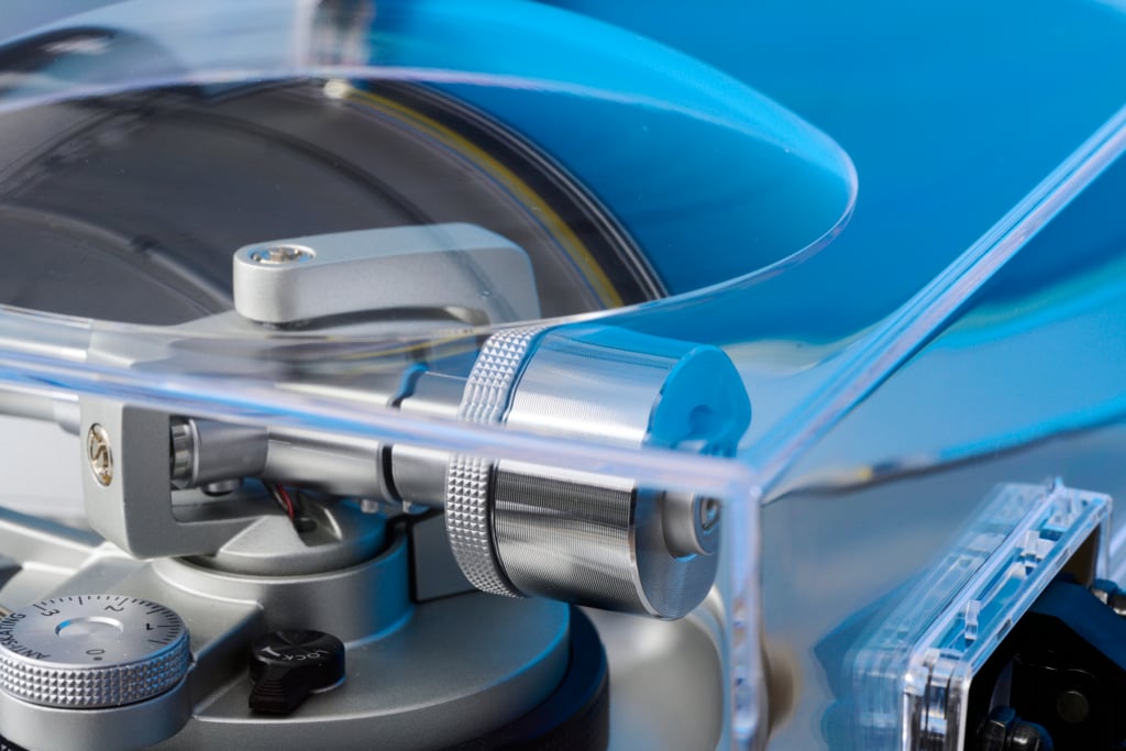 Technics SL-1300G Haube Detail