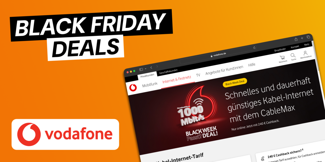 Hub-Shops Black Friday | Vodafone