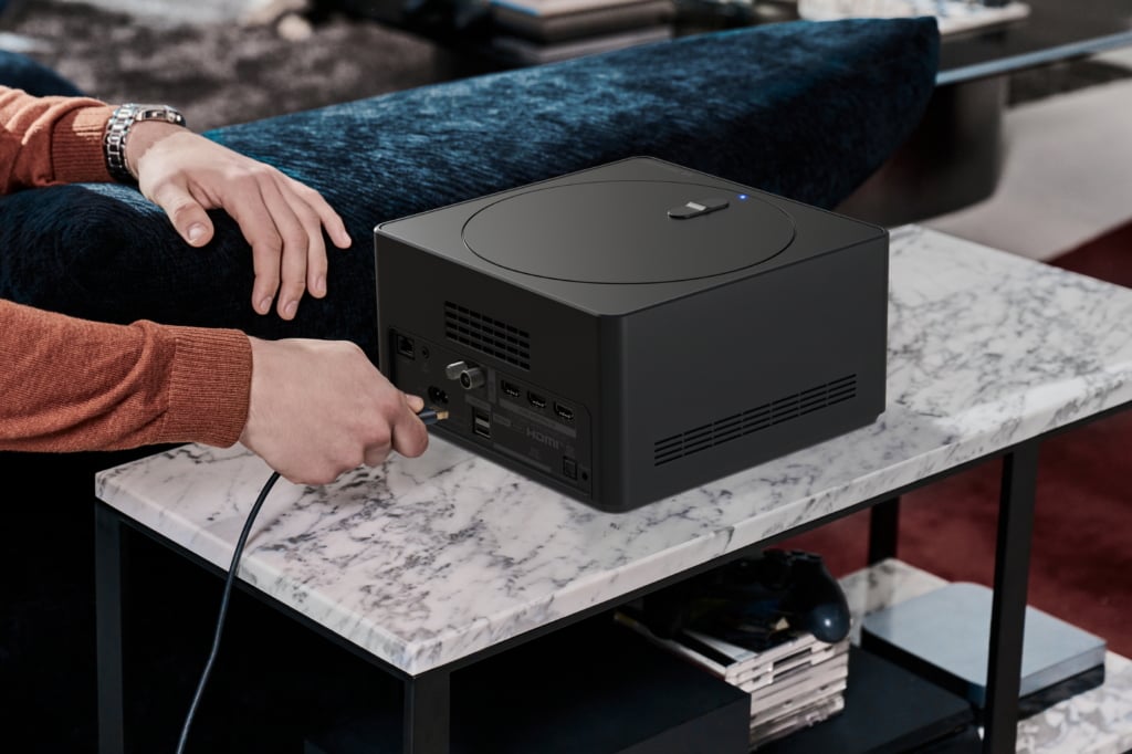 Geräte anschließen an Box des LG OLED M4