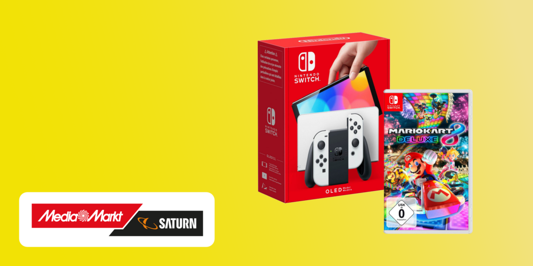Nintendo Switch im Bundle mit Mario Kart krass reduziert