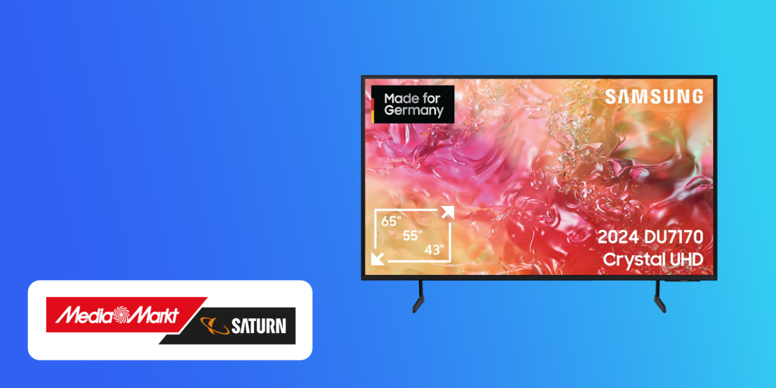 Samsung Fernseher mit 55 Zoll Diagonale fuer unter 500 Euro – jetzt bei MediaMarkt