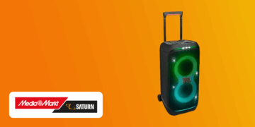 Die JBL Partybox Stage 320 ist über 150 Euro reduziert!