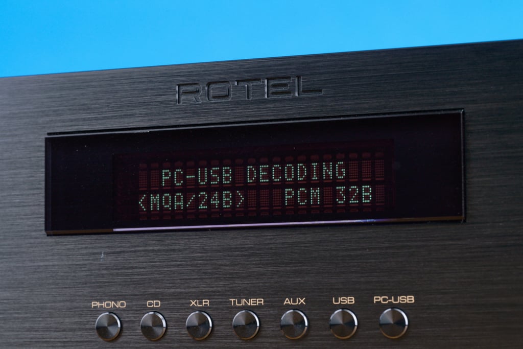 Rotel RA-6000 DAC Auflösung