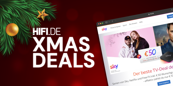 XMAS-Angebote bei Sky: Jetzt bis zu 160 Euro sparen