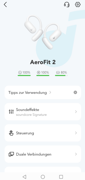 Soundcore Screenshot