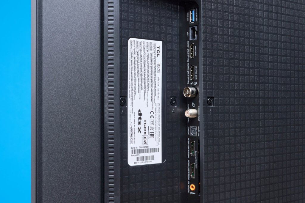 Anschlüsse TCL MQLED85