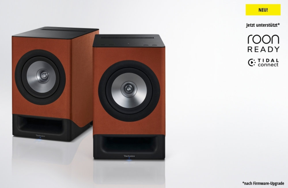 Die Technics SC-CX700 erhalten Roon Ready und Tidal Connect per Update.