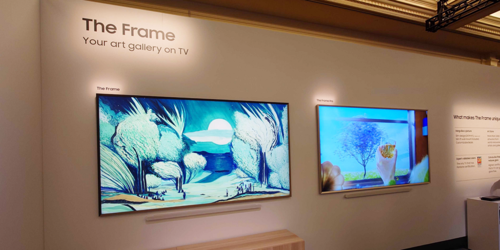 CES 2025 Samsung The Frame Pro