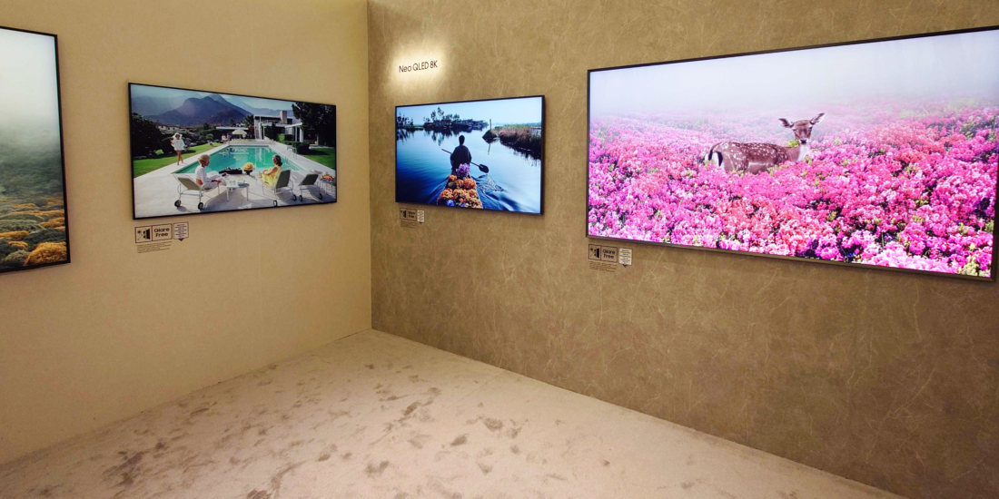 CES 2025 – Samsungs neo-QLEDs sind vollgepackt mit KI