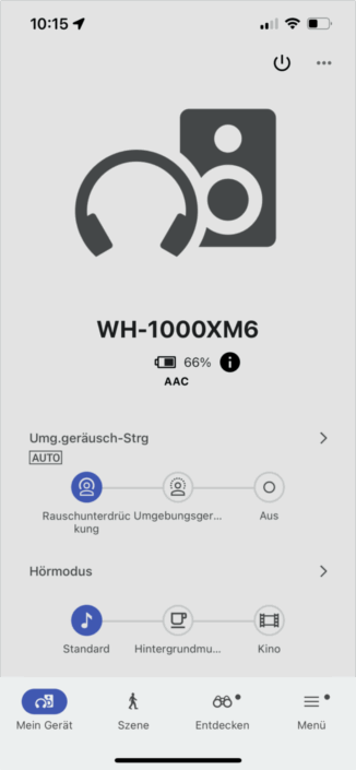 Die besten Noise Cancelling Kopfhoerer Zusatzfunktionen Beispiel Sony 3