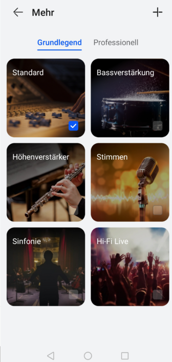 FreeBuds Pro 4 Screenshot – Equalizer