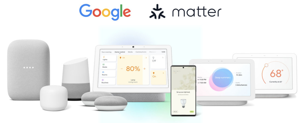 Google ist ein wichtiger Unterstützer von Matter im Smart Home.