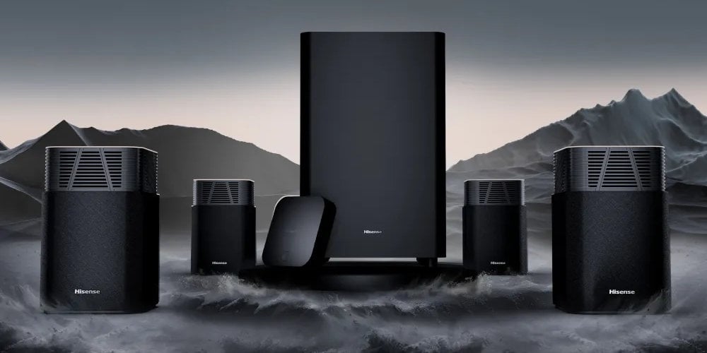 Hisense plant mit dem HT Saturn ein spannendes Lautsprechersystem fürs Heimkino.