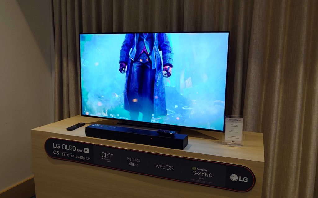 LG OLED C5 CES 2025 ohne MLA und ohne neues OLED-Panel