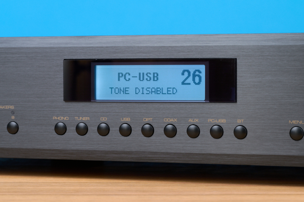 Rotel A12 MKII – USB-Display