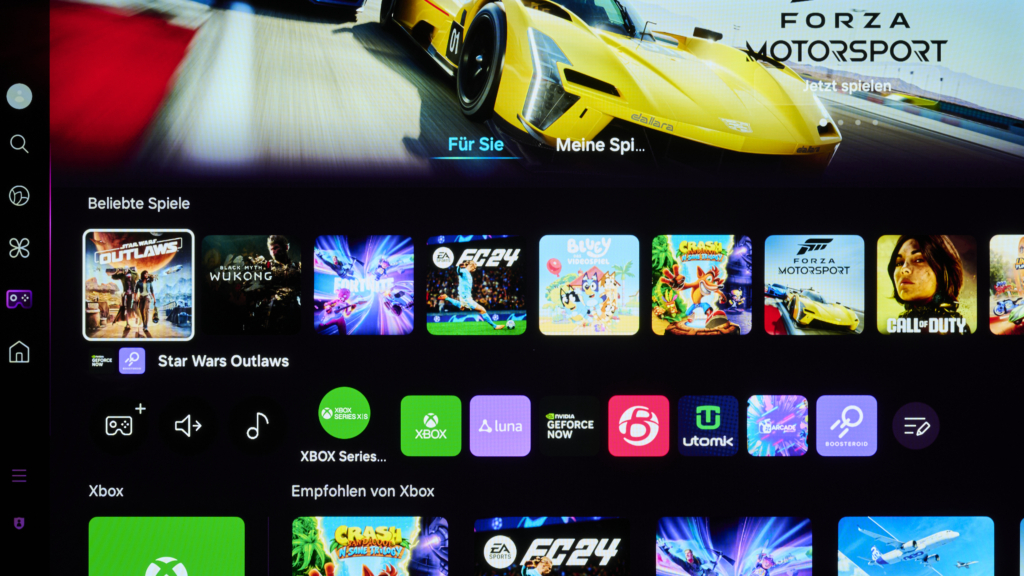 Tizen Startseite