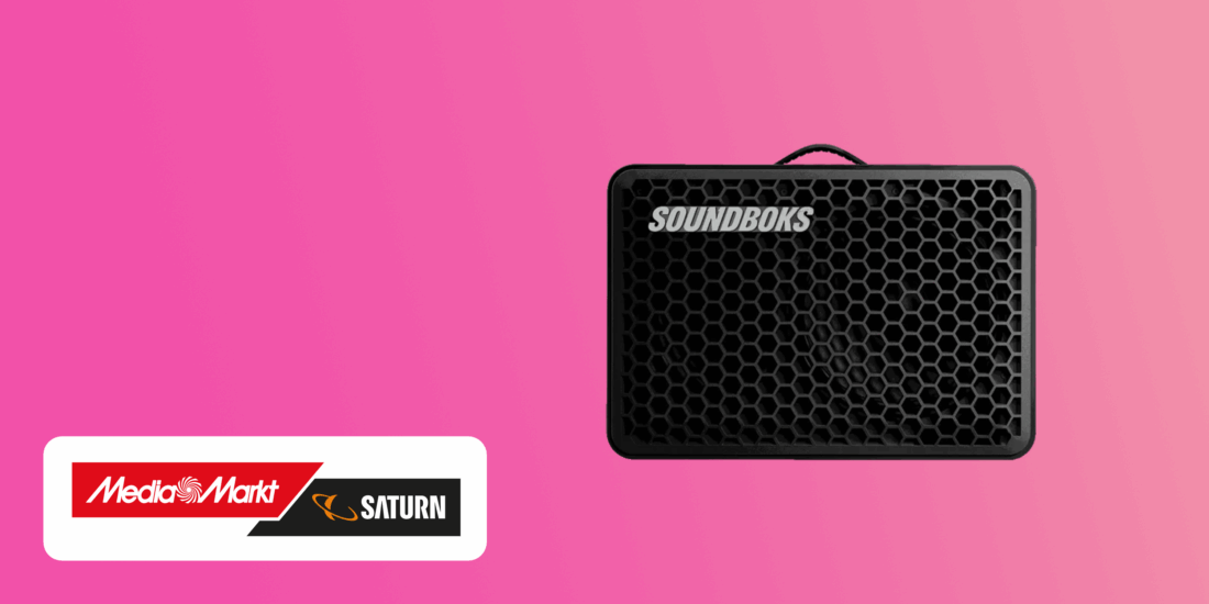 Soundboks Go jetzt superguenstig dank MediaMarkt Mehrwertsteuer Aktion