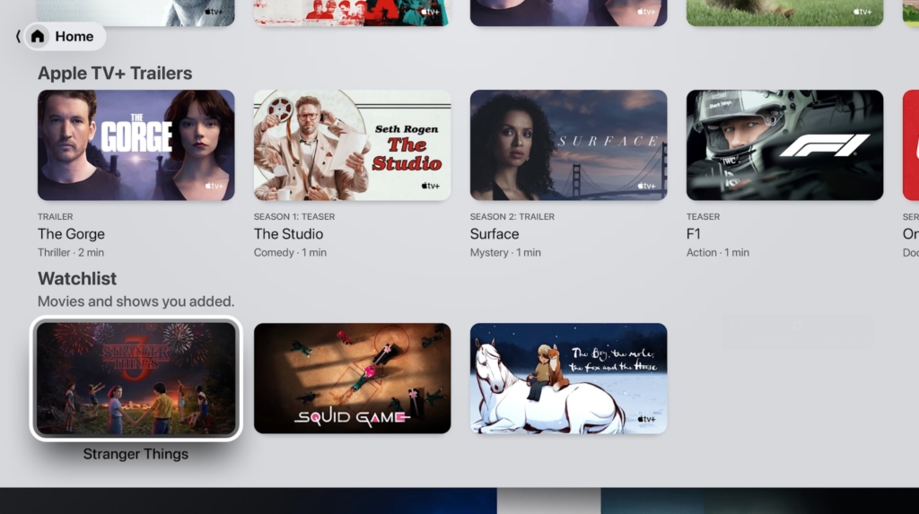 Inhalte von Netflix ließen sich zwischenzeitlich via Apple TV abrufen.