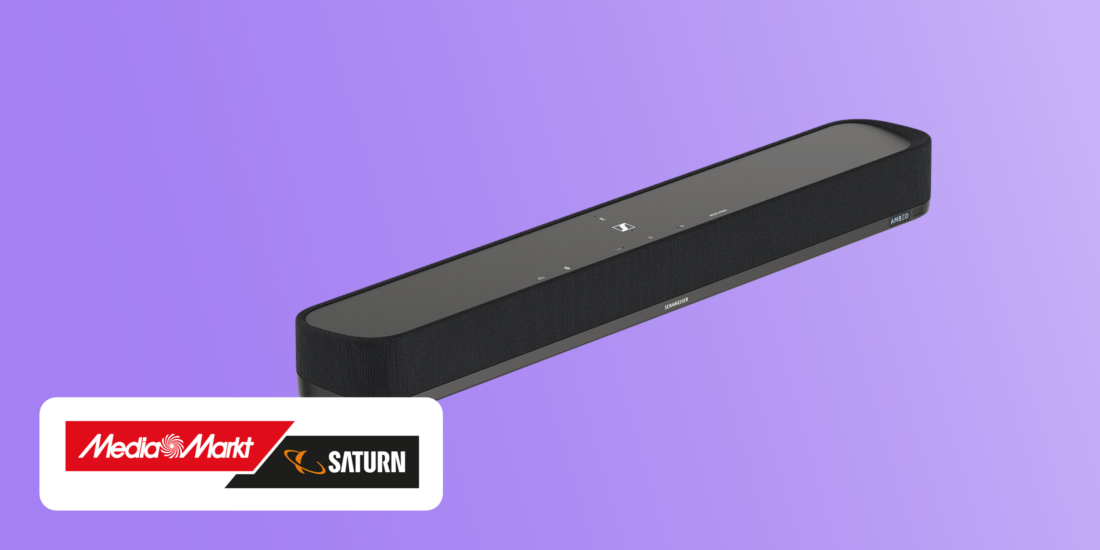 HIFI.DE Deal | Sennheiser Ambeo Soundbar Mini MediaMarkt MwSt.-geschenkt-Aktion