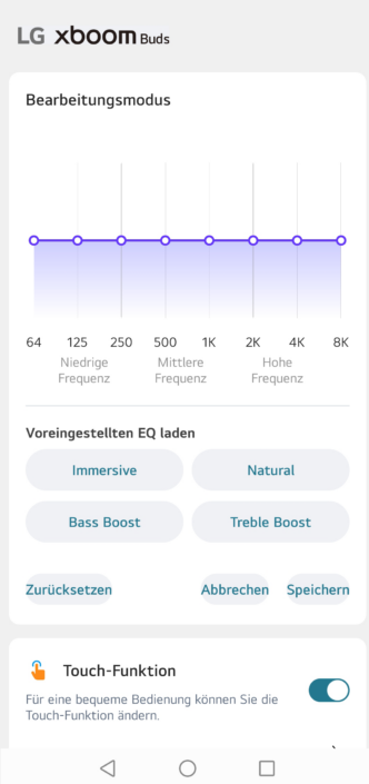LG Screenshot – EQ