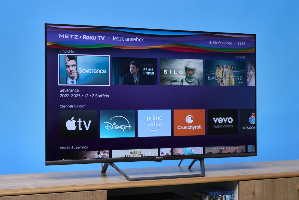 Jetz ansehen Tab Roku TV