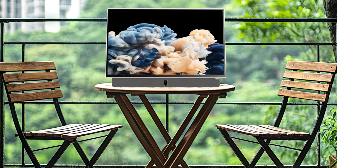 Der Metz blue MPE7000 ist ein Smart-TV mit integriertem Akku.