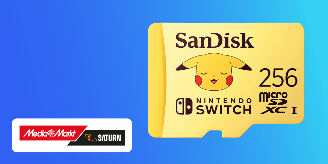 Nintendo Switch micro-SD Pikachu MediaMarkt
