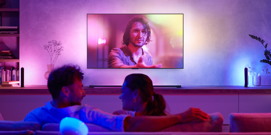 Philips Hue Sync TV App ab heute für Smart-TVs von LG.