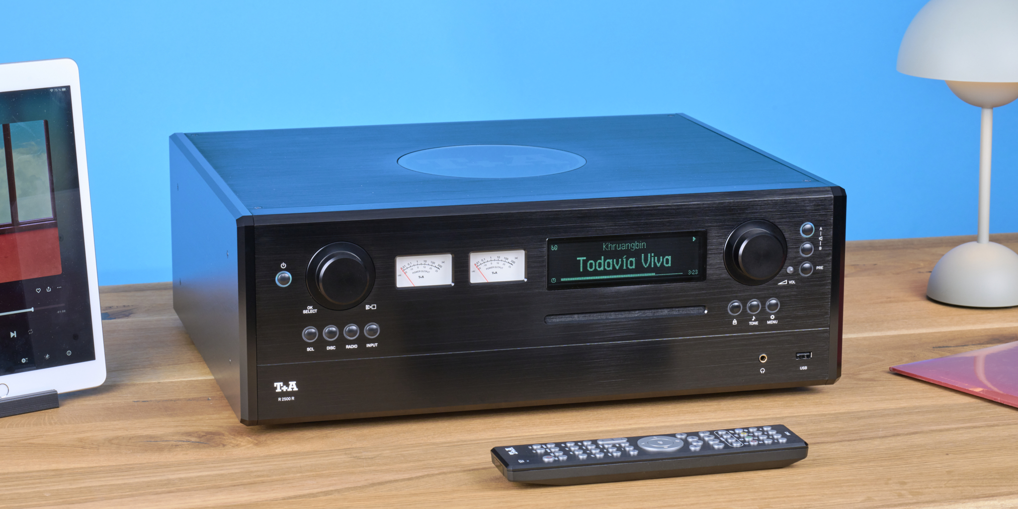Phones Ranging R 2500 T+A R 2500 R im Test: Receiver goes High End - HIFI.DE