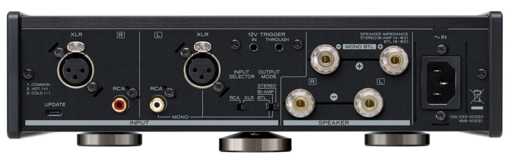 Teac AP-507 Rückseite Anschlüsse
