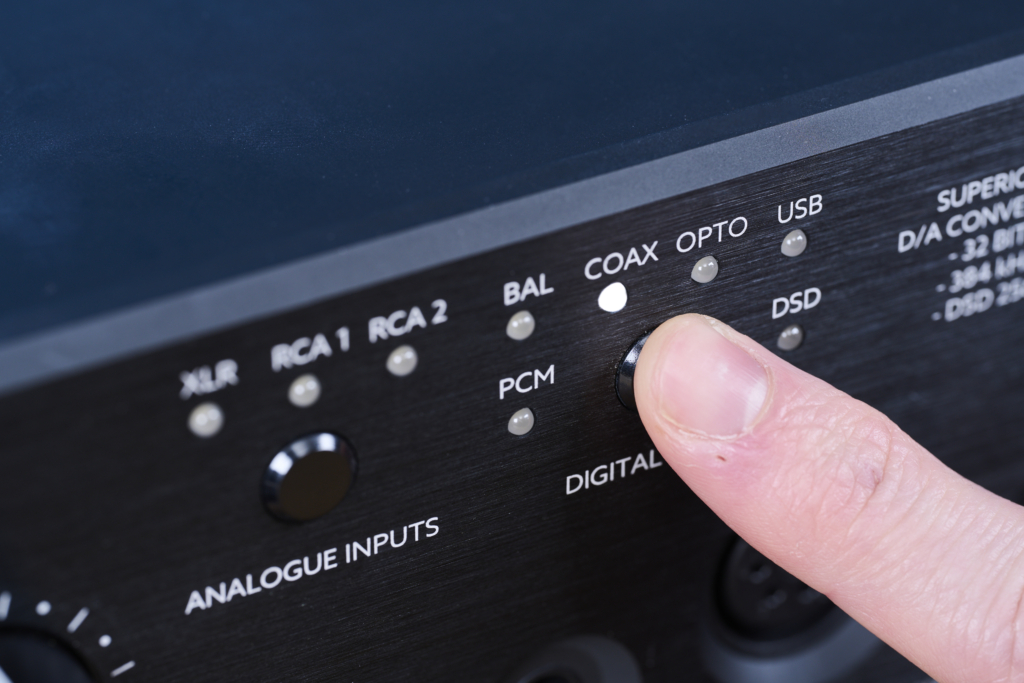 Violectric DHA V590² Pro Quellenwahl