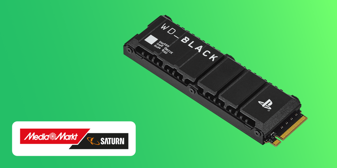 WD Black Festplatte für PS5 bei MediaMarkt