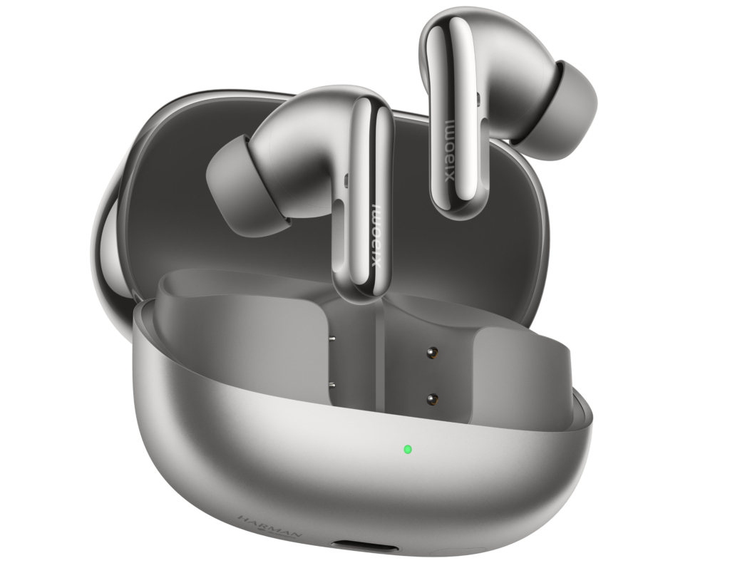 Die Xiaomi Buds 5 Pro erscheinen in den Farben Titan Grey und Ceramic White. 