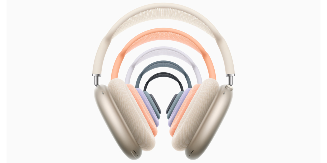 Lossless Audio und Audio mit laut Apple extrem niedriger Latenz kommen schon im April 2025 auf die Over-Ear-Kopfhörer AirPods Max.