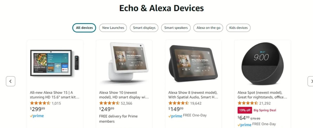 Amazon bewirbt mehrere Echo-Geräte in den USA jetzt als Alexa-Devices.