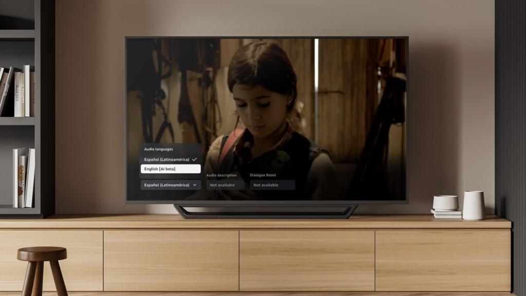 Prime Video bietet in den USA mittlerweile KI-Synchros an. 