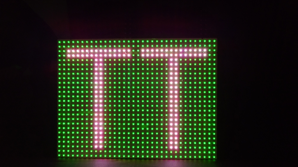Initialen Autor in Backlight