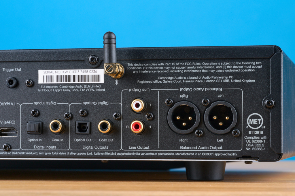 Cambridge Audio EXN100 Rückseite Ausgänge