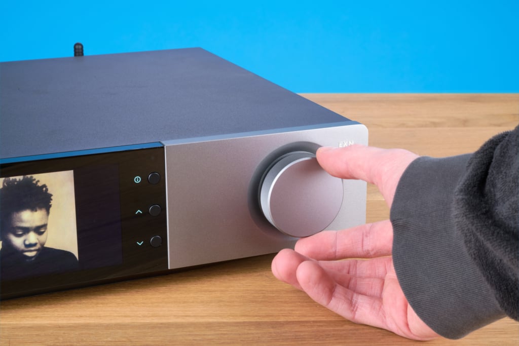 Cambridge Audio EXN100 Bedienung Pegelrad