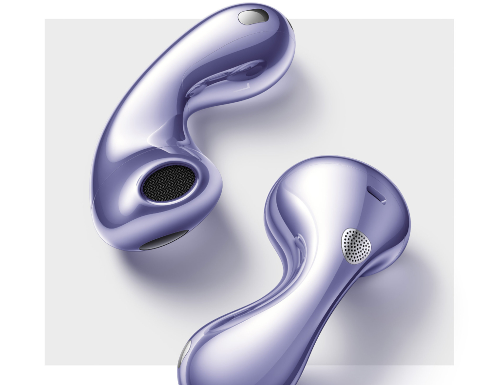 Die Huawei FreeBuds 6 kommen in einer eigenwilligen Form daher.