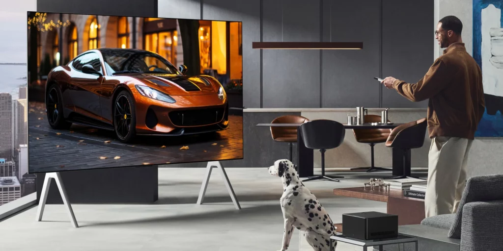 Auch der LG OLED evo M5 muss ohne DTS auskommen. 