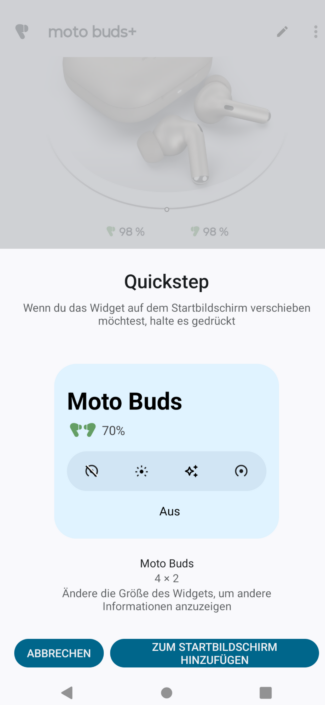 Motorola Moto Buds+ Screenshot