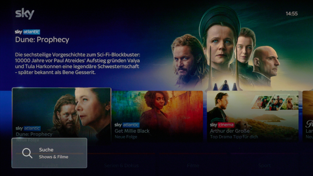 Die Suche von Sky Stream