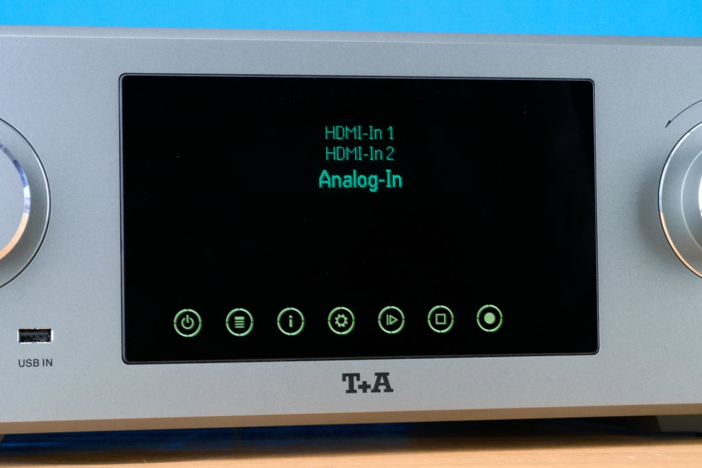 T+A PSD 3100 HV Display Analog-In