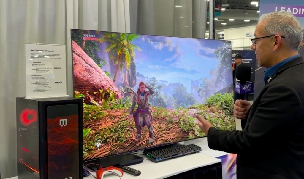 8K-Gaming ist selbst an Gaming-PCs nur mit Abstrichen möglich.