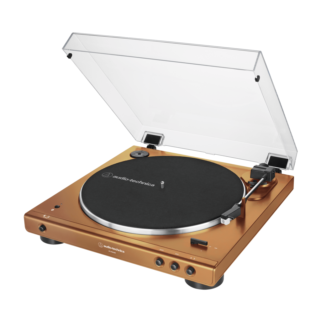 Audio-Technica AT-LP60XBT-GD schräg