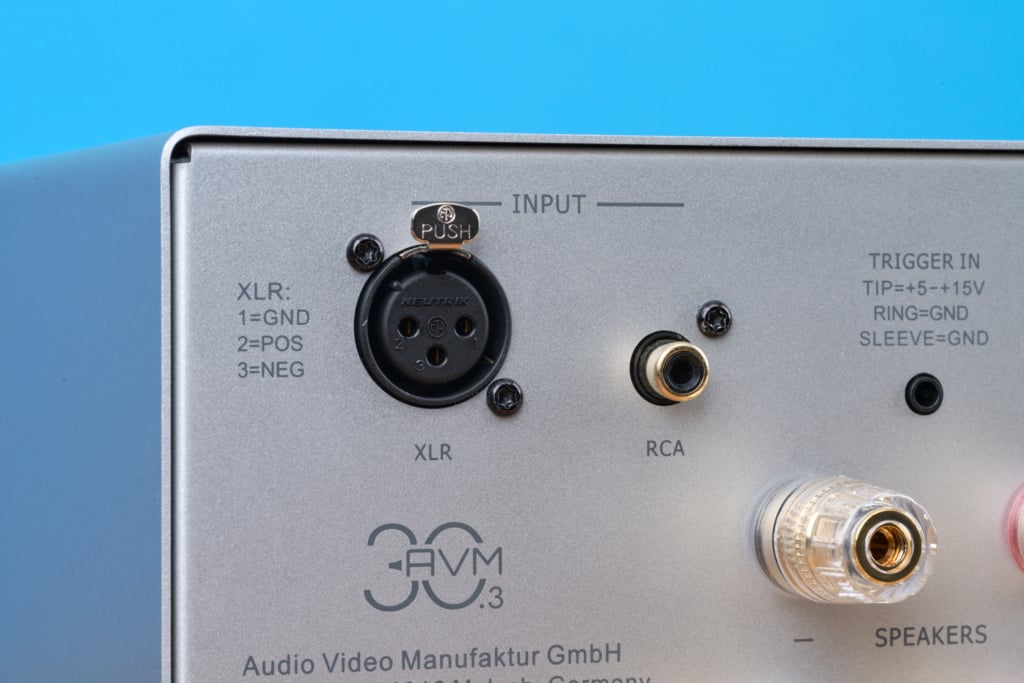 AVM MA 30.3 MK2 Eingänge Detail