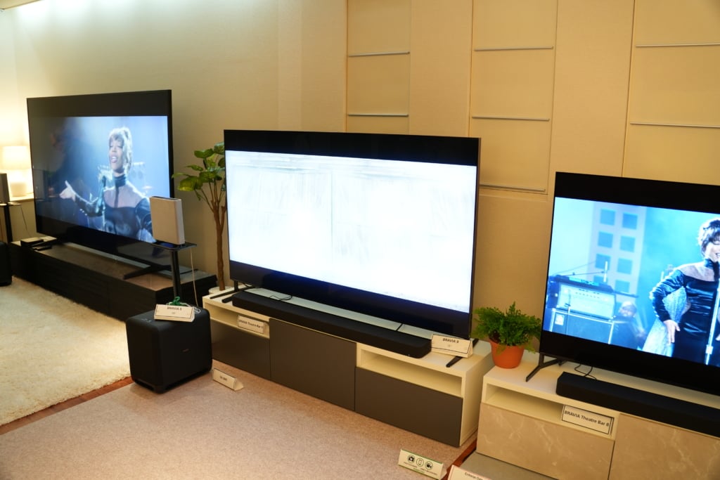 Bravia 5 im Größenvergleich